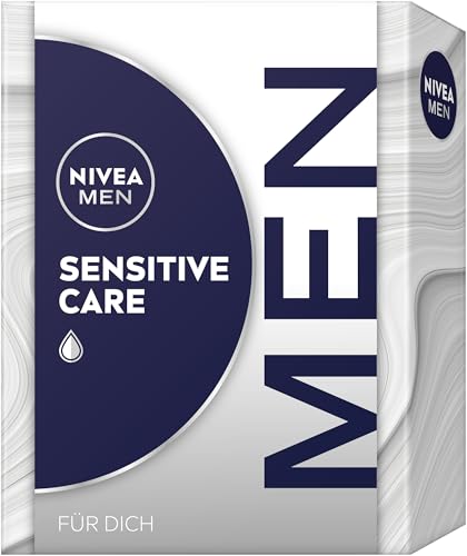 nivea men sensitive care geschenkset für empfindliche haut, pflegedusche, creme, deo