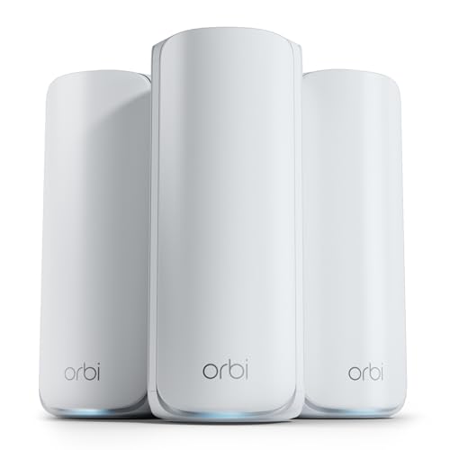netgear orbi mesh-wifi 7 system, bis zu 11 gbit/s, rbe773