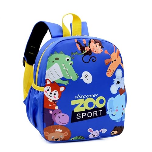 qrkpvhd kinderrucksack kindergarten cartoon tier schultasche für jungen mädchen