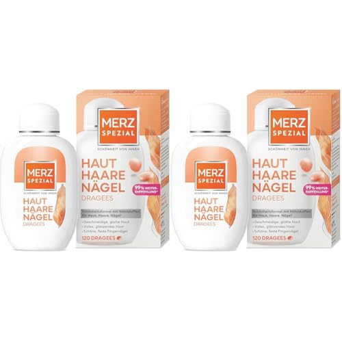 merz spezial skin hair nails dragees - 13 mikro-nährstoffe für haut, haare, nägel - 120 dragees