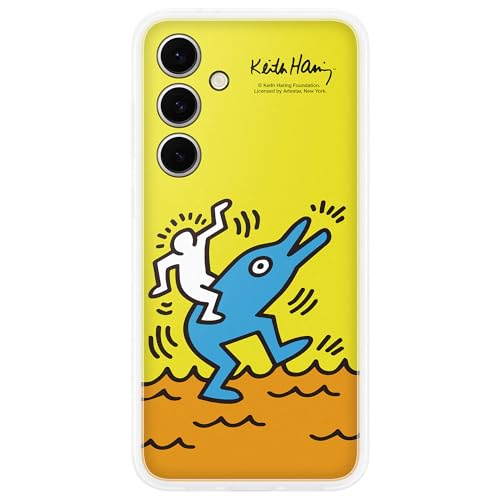 Produktbild: samsung flipsuit case ef-ms721 galaxy s24 fe handy-hülle schutzhülle gelb