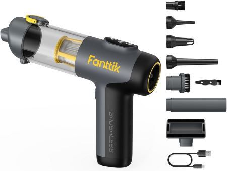 fanttik slim v9 mix 4-in-1 akku handstaubsauger für 53,99 euro statt 80 euro