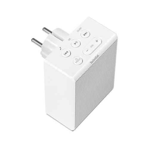 techniSat viola steckdosenradio mit bluetooth 5.3, ukw, freisprecheinrichtung