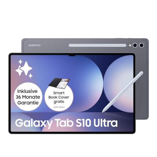 samsung galaxy tab s10 ultra 36 monate garantie, 12,4 zoll, 512 gb smart tablet