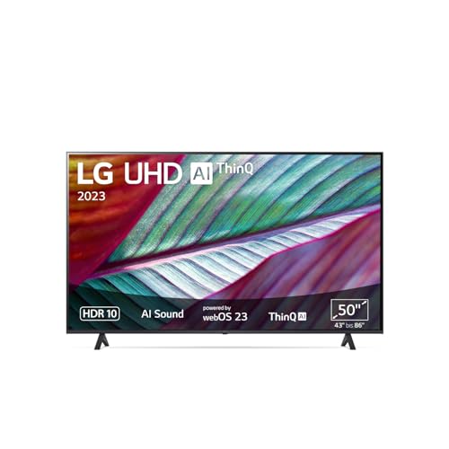 lg 50ur75006lk 50 zoll uhd fernseher mit active hdr, smart tv, 60 hz 2023