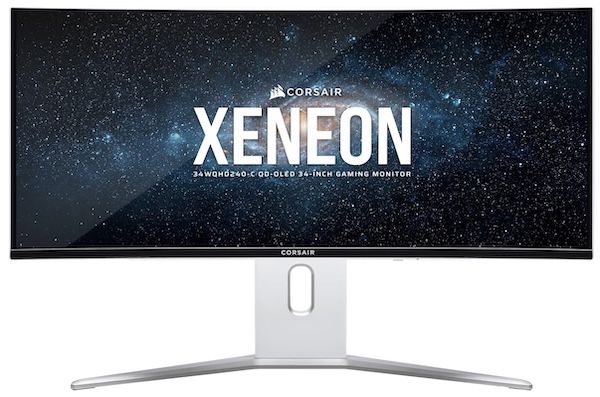corsair xenon 34 zoll qd-oled curved monitor 34wqhd240 für 999,99 euro