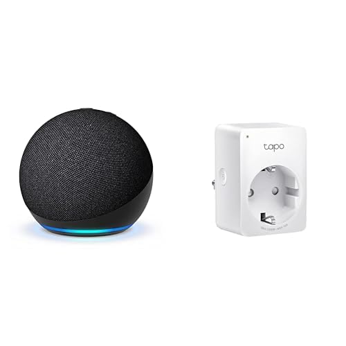 Produktbild: echo dot 5. gen anthrazit + tp-link tapo p110ma wlan-steckdose mit alexa