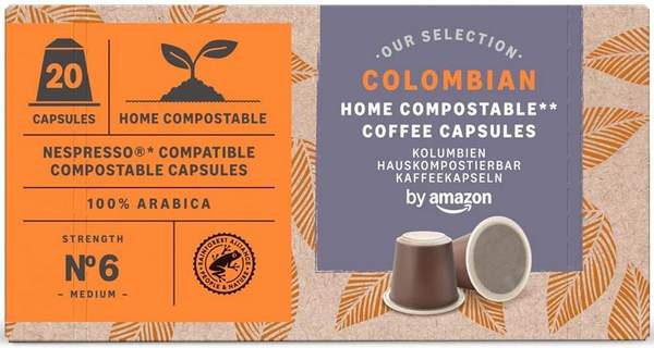 By Amazon Colombian Kaffeekapseln 4 x 20er Pack ab 9,86