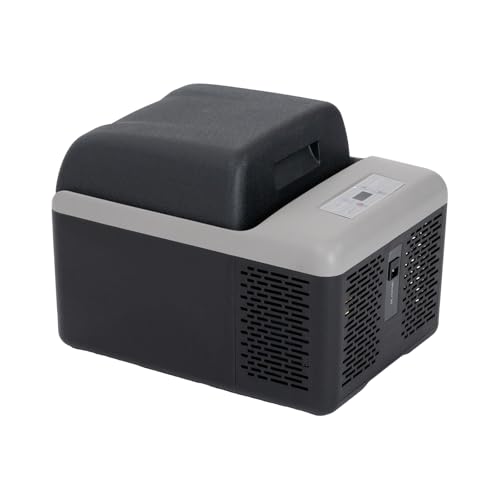 alpicool c12pt 12l kühlbox 12 v mini fridge auto kühlschrank camping tragbar schwarz
