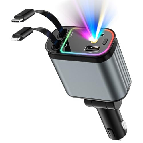 ofottofo auto ladegerät 4-in-1 66 w usb c schnellladung für iphone samsung google pixel