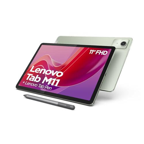 lenovo tab m11 tablet 11 zoll wuxga touch display mediaTek helio g88 8gb ram 128gb ssd grün inkl tab pen