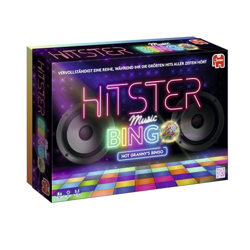 hitster bingo, musik trivia und song bingo spiel für 210 spieler ab 16 jahren