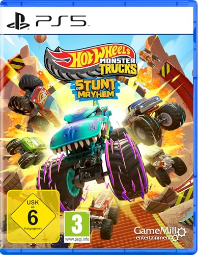 Produktbild: hot wheels monster trucks stunt mayhem ps5, amazon prime, müller abholung