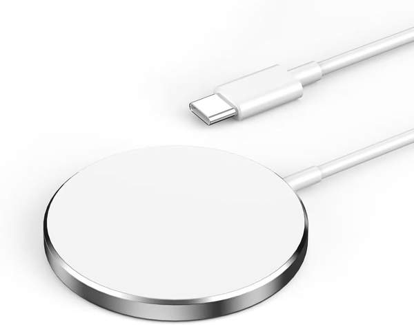 apple-mfm zertifizierung 15w ladestation magnetisches wireless charger pad für iphone 15/14/13/12 und airpods