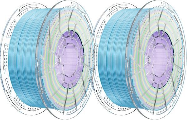 chitu systems matte regenbogen pla 3d drucker filament 2kg für 22,57
