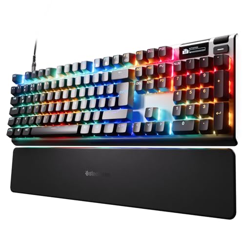 Produktbild: steelseries apex pro gen 3 mechanische tastatur, omnipoint 3.0, rgb, de qwertz