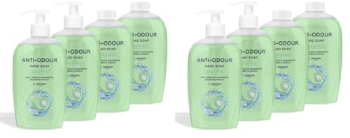 Produktbild: anti-odour handseife by amazon, 4 x 500 ml, packung mit 2