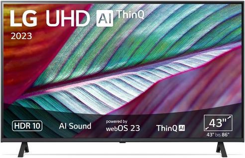 lg 43ur75006lk 43 zoll 4k uhd fernseher 60hz günstig für 299 euro