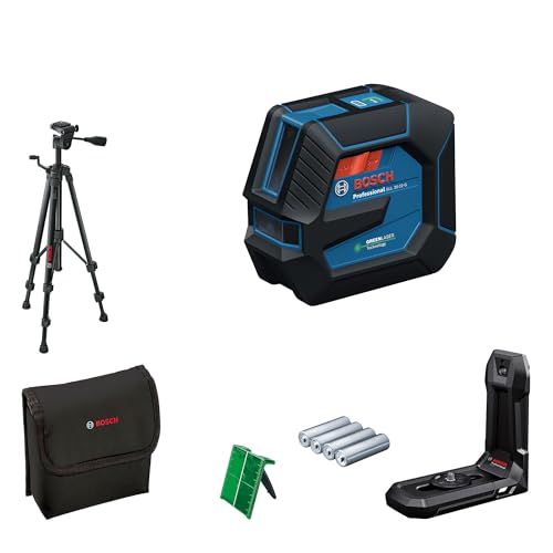 bosch professional linienlaser gll 20-22 g mit halterung, schutztasche, stativ, akku