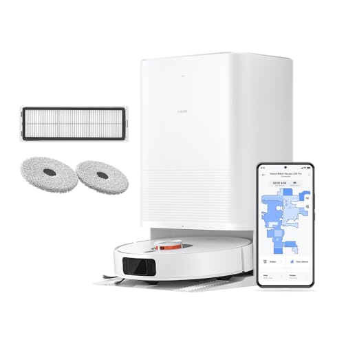 xiaomi robot vacuum x20 pro, 7000 pa saugleistung, duales moppsystem, 5200 mah akku