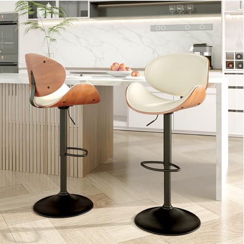 aivermeil barhocker 2er set beige moderne design barstühle für küche und esszimmer