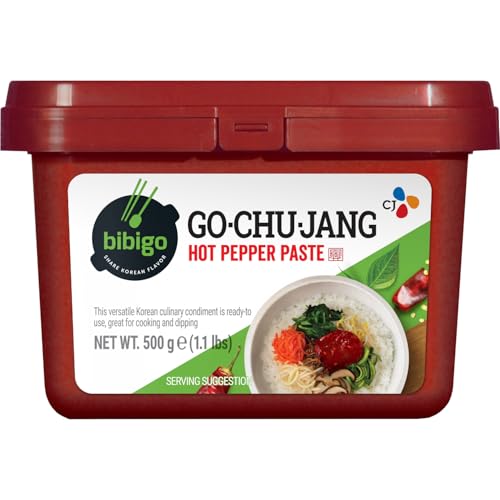 Bibigo Gochu-Jang Chili Paste  Scharfe koreanische Paste zum Marinieren, 500 g