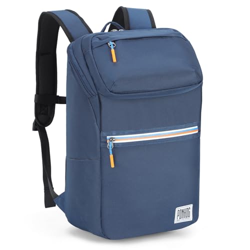 ponhog laptop rucksack 17 zoll, wasserabweisender daypack für uni, männer, frauen