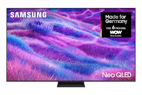 samsung neo qled 4k fernseher 55 zoll mini led, nq4 ai gen2, dolby atmos, smart tv