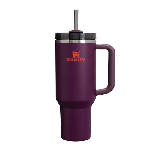 stanley quencher h2.0 flowstate trinkflasche 1.2l mit strohhalm, spülmaschinenfest