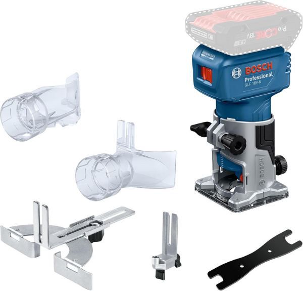 bosch akku-kantenfräse set glf 18v-8 professionell für 132,99 euro statt 175 euro