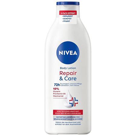 nivea body lotion repair & care 4x 400ml, günstige alternative ab 16,28