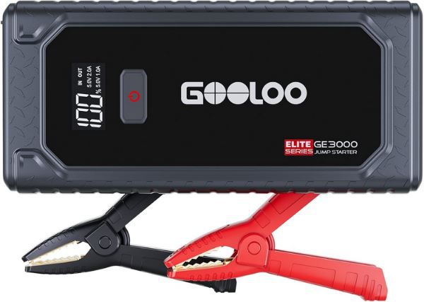 goolo GE3000 starthilfe powerbank 3000A für auto, tragbar, 39,59