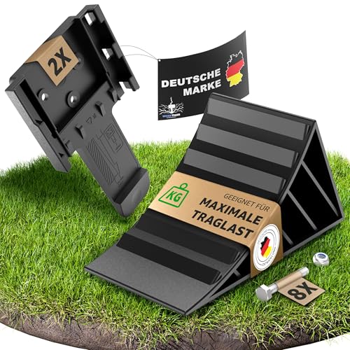 Produktbild: werkthor unterlegkeile 2er set test sehr gut, rutschfeste auto keile