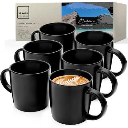 Sänger Madeira Kaffeebecher 6er Set 350ml für 24,06 statt 35