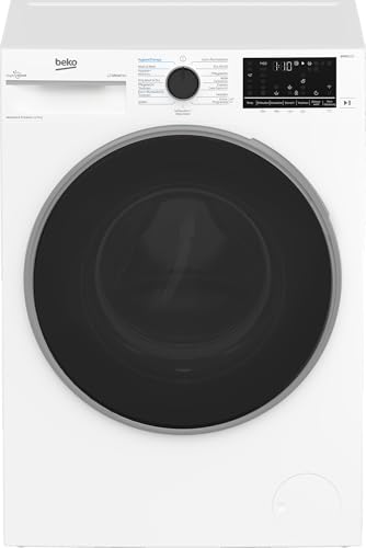 beko waschtrockner freistehend 12 kg waschen 8 kg trocknen weiß mit bluetooth, dampffunktion