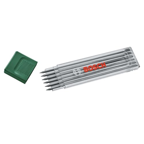 bosch graphitminen hb 6 stück tieflochmarker ersatzminen 2,8 mm etui