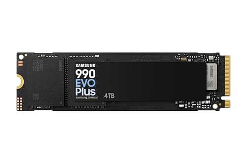 samsung 990 evo plus nvme m.2 4tb ssd für grafikbearbeitung, mz-v9s4t0bw