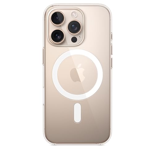 apple iphone 16 pro clear case mit magsafe transparent schutzhülle