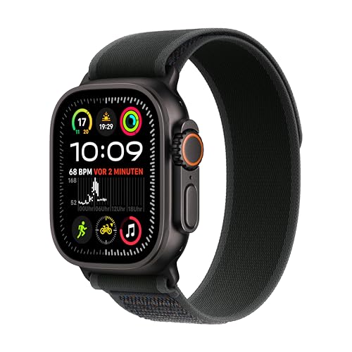 apple watch ultra 2 gps + cellular, lange batterielaufzeit