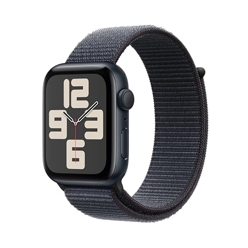 Produktbild: apple watch se 2. gen 44mm gps mitternacht sport loop 32gb oled 448x368 pixel