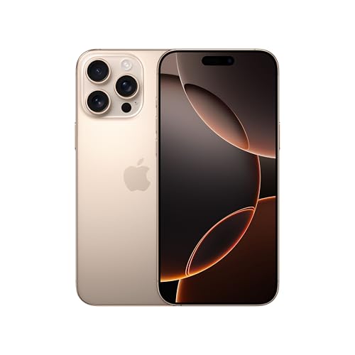 Produktbild: apple iphone 16 pro max 256 gb 5g handy, 4k 120 dolby vision, batterielaufzeit