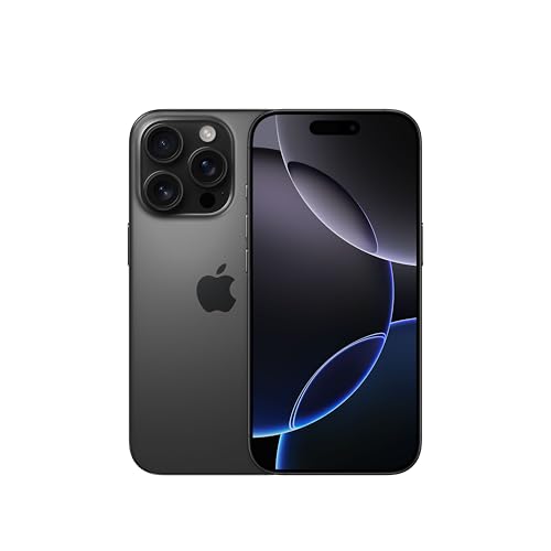apple iphone 16 pro 1 tb 5g titan schwarz mit airpods