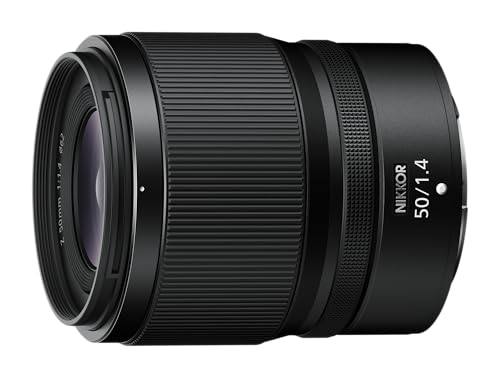 nikon nikkor z 50mm f/1.4 objektiv mit gegenlichtblende hb-115