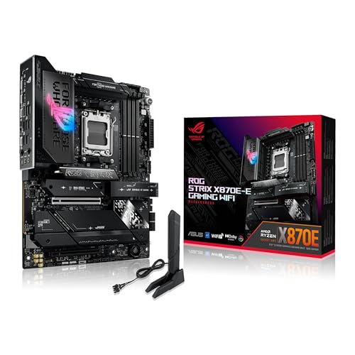 Produktbild: asus rog strix x870e-e gaming mainboard am5 sockel, wifi
