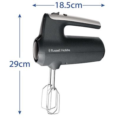 Produktbild: russell hobbs handmixer 5 geschwindigkeiten für 25,20 euro statt 33 euro