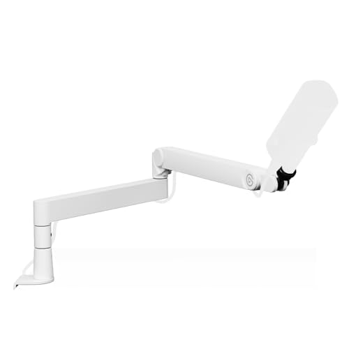 elgato wave mic arm pro weiss, mikrofonarm für optimale akustik