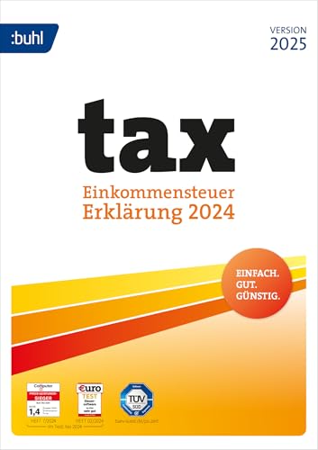 steuersoftware 2025 für steuerjahr 2024, digitaler download