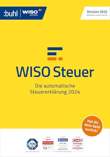 wiso steuer 2025 für steuerjahr 2024, windows, mac, smartphone, tablet, download