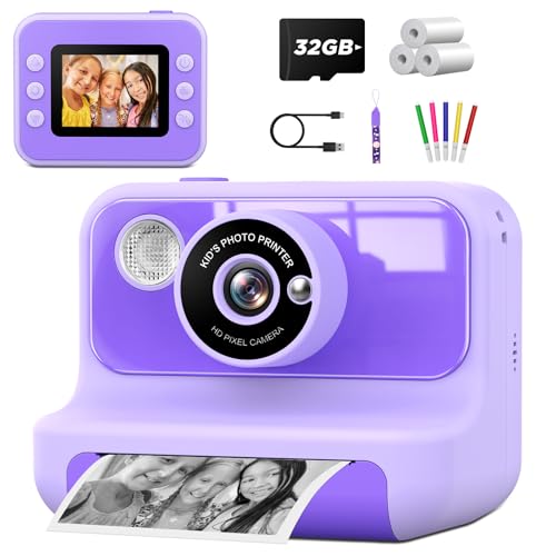 sofortbildkamera kinder 1080p 20mp letsHAHA mit 10x zoom und 2.4 zoll bildschirm