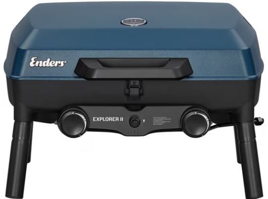 enders gasgrill explorer 2, direktes und indirektes grillen, 123 Euro